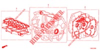 KIT GUARNIZIONE/ ASS. TRASMISSIONE  per Honda CIVIC TOURER 1.8 COMFORT 5 Porte 6 velocità manuale 2015