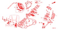 UNITA DI CONTROLLO (CABINE) (1) (LH) per Honda CIVIC TOURER 1.8 COMFORT 5 Porte 6 velocità manuale 2015