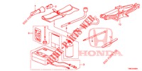 UTENSILI/CRICCO  per Honda CIVIC TOURER 1.8 COMFORT 5 Porte 6 velocità manuale 2015