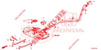 CONDOTTO RIEMPITORE COMBUSTIBILE  per Honda CIVIC TOURER 1.8 COMFORT 5 Porte 5 velocità automatico 2015