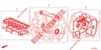 KIT GUARNIZIONE/ ASS. TRASMISSIONE  per Honda CIVIC TOURER 1.8 COMFORT 5 Porte 5 velocità automatico 2015