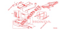 UTENSILI/CRICCO  per Honda CIVIC TOURER 1.8 COMFORT 5 Porte 5 velocità automatico 2015