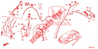 LAVATORE PARAVENTO ANT. (2D)  per Honda CIVIC TOURER 1.8 EXECUTIVE NAVI 5 Porte 6 velocità manuale 2015