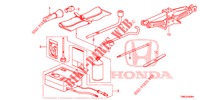 UTENSILI/CRICCO  per Honda CIVIC TOURER 1.8 EXECUTIVE NAVI 5 Porte 6 velocità manuale 2015