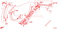 ARIA CONDIZIONATA (FLEXIBLES/TUYAUX) (1.8L) (LH) (1) per Honda CIVIC TOURER 1.8 EXECUTIVE NAVI 5 Porte 5 velocità automatico 2015