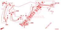 ARIA CONDIZIONATA (FLEXIBLES/TUYAUX) (1.8L) (LH) (1) per Honda CIVIC TOURER 1.8 EXECUTIVE 5 Porte 6 velocità manuale 2015