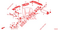 CONDOTTO SCARICO/SILENZIATORE (PGM FI)  per Honda CIVIC TOURER 1.8 EXECUTIVE 5 Porte 6 velocità manuale 2015