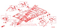 FODERA TETTO  per Honda CIVIC TOURER 1.8 EXECUTIVE 5 Porte 5 velocità automatico 2015