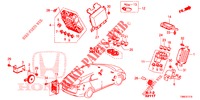 UNITA DI CONTROLLO (CABINE) (1) (LH) per Honda CIVIC TOURER 1.8 EXECUTIVE 5 Porte 5 velocità automatico 2015
