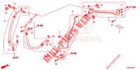 ARIA CONDIZIONATA (FLEXIBLES/TUYAUX) (1.8L) (LH) (1) per Honda CIVIC TOURER 1.8 LIFESTYLE 5 Porte 6 velocità manuale 2015