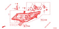FANALE  per Honda CIVIC TOURER 1.8 LIFESTYLE 5 Porte 6 velocità manuale 2015