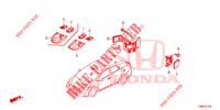 RADAR  per Honda CIVIC TOURER 1.8 LIFESTYLE 5 Porte 6 velocità manuale 2015