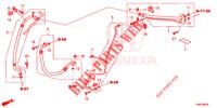 ARIA CONDIZIONATA (FLEXIBLES/TUYAUX) (1.8L) (LH) (1) per Honda CIVIC TOURER 1.8 LIFESTYLE 5 Porte 5 velocità automatico 2015
