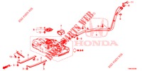 CONDOTTO RIEMPITORE COMBUSTIBILE  per Honda CIVIC TOURER 1.8 LIFESTYLE 5 Porte 5 velocità automatico 2015