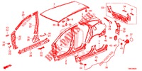 PANNELLI ESTERNI/PANNELLO POSTERIORE  per Honda CIVIC TOURER 1.8 LIFESTYLE 5 Porte 5 velocità automatico 2015