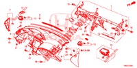 PANNELLO STRUMENTI (LH) per Honda CIVIC TOURER DIESEL 1.6 COMFORT 5 Porte 6 velocità manuale 2016