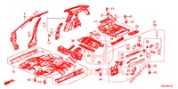 PAVIMENTO/PANNELLI INTERNI  per Honda CIVIC TOURER DIESEL 1.6 COMFORT 5 Porte 6 velocità manuale 2016