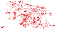 CILINDRO MAESTRO FRENO/ALIMENTO MAESTRO (LH) (DIESEL) per Honda CIVIC TOURER DIESEL 1.6 STYLE NAVI 5 Porte 6 velocità manuale 2016