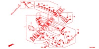 FODERA PORTELLONE/ FODERAMENTO PANNELLO(2D)  per Honda CIVIC TOURER DIESEL 1.6 STYLE NAVI 5 Porte 6 velocità manuale 2016