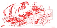 PAVIMENTO/PANNELLI INTERNI  per Honda CIVIC TOURER DIESEL 1.6 STYLE NAVI 5 Porte 6 velocità manuale 2016