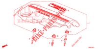 COPERTURA MOTORE (DIESEL) per Honda CIVIC TOURER DIESEL 1.6 LIFSTYLE 5 Porte 6 velocità manuale 2016