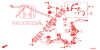 GIUNTO ANTERIORE  per Honda CIVIC TOURER DIESEL 1.6 LIFSTYLE 5 Porte 6 velocità manuale 2016