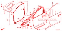PANNELLI PORTIERE ANT.(2D)  per Honda CIVIC TOURER DIESEL 1.6 LIFSTYLE 5 Porte 6 velocità manuale 2016