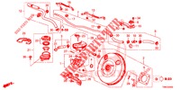 CILINDRO MAESTRO FRENO/ALIMENTO MAESTRO (LH) (DIESEL) per Honda CIVIC TOURER DIESEL 1.6 S 5 Porte 6 velocità manuale 2016