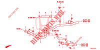 TUBO ACQUA/CONDOTTO RISCALDATORE (DIESEL) per Honda CIVIC TOURER DIESEL 1.6 S 5 Porte 6 velocità manuale 2016