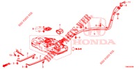 CONDOTTO RIEMPITORE COMBUSTIBILE  per Honda CIVIC TOURER 1.8 COMFORT 5 Porte 5 velocità automatico 2016