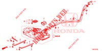 CONDOTTO RIEMPITORE COMBUSTIBILE  per Honda CIVIC TOURER 1.8 EXECUTIVE NAVI 5 Porte 6 velocità manuale 2016