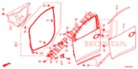 PANNELLI PORTIERE ANT.(2D)  per Honda CIVIC TOURER 1.8 EXECUTIVE 5 Porte 6 velocità manuale 2016
