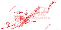 CONDOTTO RIEMPITORE COMBUSTIBILE  per Honda CIVIC TOURER 1.8 LIFESTYLE 5 Porte 5 velocità automatico 2016