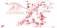 GIUNTO ANTERIORE  per Honda CIVIC TOURER DIESEL 1.6 COMFORT 5 Porte 6 velocità manuale 2017