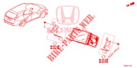 CABLAGGIO NAVI  per Honda CIVIC TOURER DIESEL 1.6 ELEGANCE 5 Porte 6 velocità manuale 2017