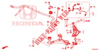 GIUNTO ANTERIORE  per Honda CIVIC TOURER DIESEL 1.6 ELEGANCE 5 Porte 6 velocità manuale 2017