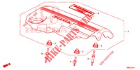 COPERTURA MOTORE (DIESEL) per Honda CIVIC TOURER DIESEL 1.6 ELEGANCE L 5 Porte 6 velocità manuale 2017