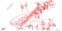 UNITA DI CONTROLLO (COMPARTIMENT MOTEUR) (1) (DIESEL) per Honda CIVIC TOURER DIESEL 1.6 SPORT NAVI 5 Porte 6 velocità manuale 2017