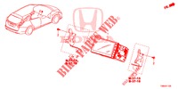 CABLAGGIO NAVI  per Honda CIVIC TOURER DIESEL 1.6 LIFSTYLE 5 Porte 6 velocità manuale 2017