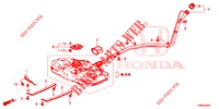 CONDOTTO RIEMPITORE COMBUSTIBILE (DIESEL) per Honda CIVIC TOURER DIESEL 1.6 LIFSTYLE 5 Porte 6 velocità manuale 2017