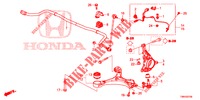 GIUNTO ANTERIORE  per Honda CIVIC TOURER DIESEL 1.6 LIFSTYLE 5 Porte 6 velocità manuale 2017