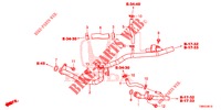 TUBO ACQUA/CONDOTTO RISCALDATORE (DIESEL) per Honda CIVIC TOURER DIESEL 1.6 LIFSTYLE 5 Porte 6 velocità manuale 2017
