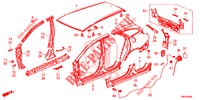 PANNELLI ESTERNI/PANNELLO POSTERIORE  per Honda CIVIC TOURER DIESEL 1.6 S 5 Porte 6 velocità manuale 2017