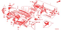 PANNELLO STRUMENTI (LH) per Honda CIVIC TOURER DIESEL 1.6 S 5 Porte 6 velocità manuale 2017