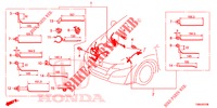 BARDATURA FILO (4) (LH) per Honda CIVIC TOURER 1.8 COMFORT 5 Porte 6 velocità manuale 2017