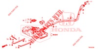 CONDOTTO RIEMPITORE COMBUSTIBILE  per Honda CIVIC TOURER 1.8 COMFORT 5 Porte 5 velocità automatico 2017
