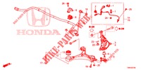 GIUNTO ANTERIORE  per Honda CIVIC TOURER 1.8 ELEGANCE L 5 Porte 6 velocità manuale 2017