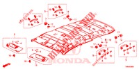 FODERA TETTO  per Honda CIVIC TOURER 1.8 ELEGANCE S 5 Porte 5 velocità automatico 2017
