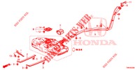 CONDOTTO RIEMPITORE COMBUSTIBILE  per Honda CIVIC TOURER 1.8 EXECUTIVE 5 Porte 5 velocità automatico 2017