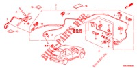 ANTENNA/ALTOPARLANTE (LH) per Honda CR-V 2.0 EXECUTIVE 5 Porte 5 velocità automatico 2012